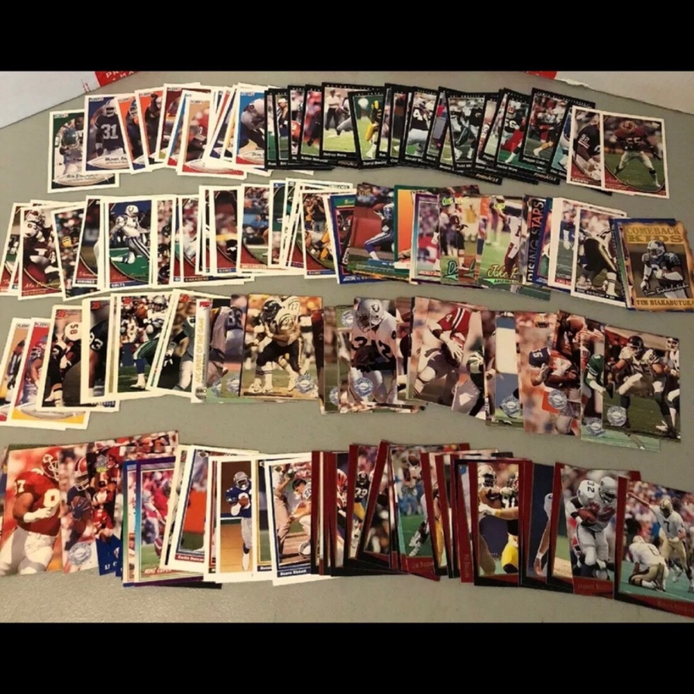 50 Sports Card MYSTERY PACKS Random Unsearched Baseball Football Collect! - Picture 3 of 7